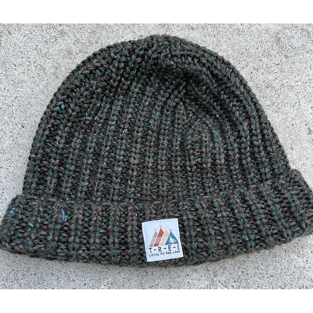 HippyTree Beanie Multicolor Knit One Size Speckled BOHO City Hippie Hike Climb‎